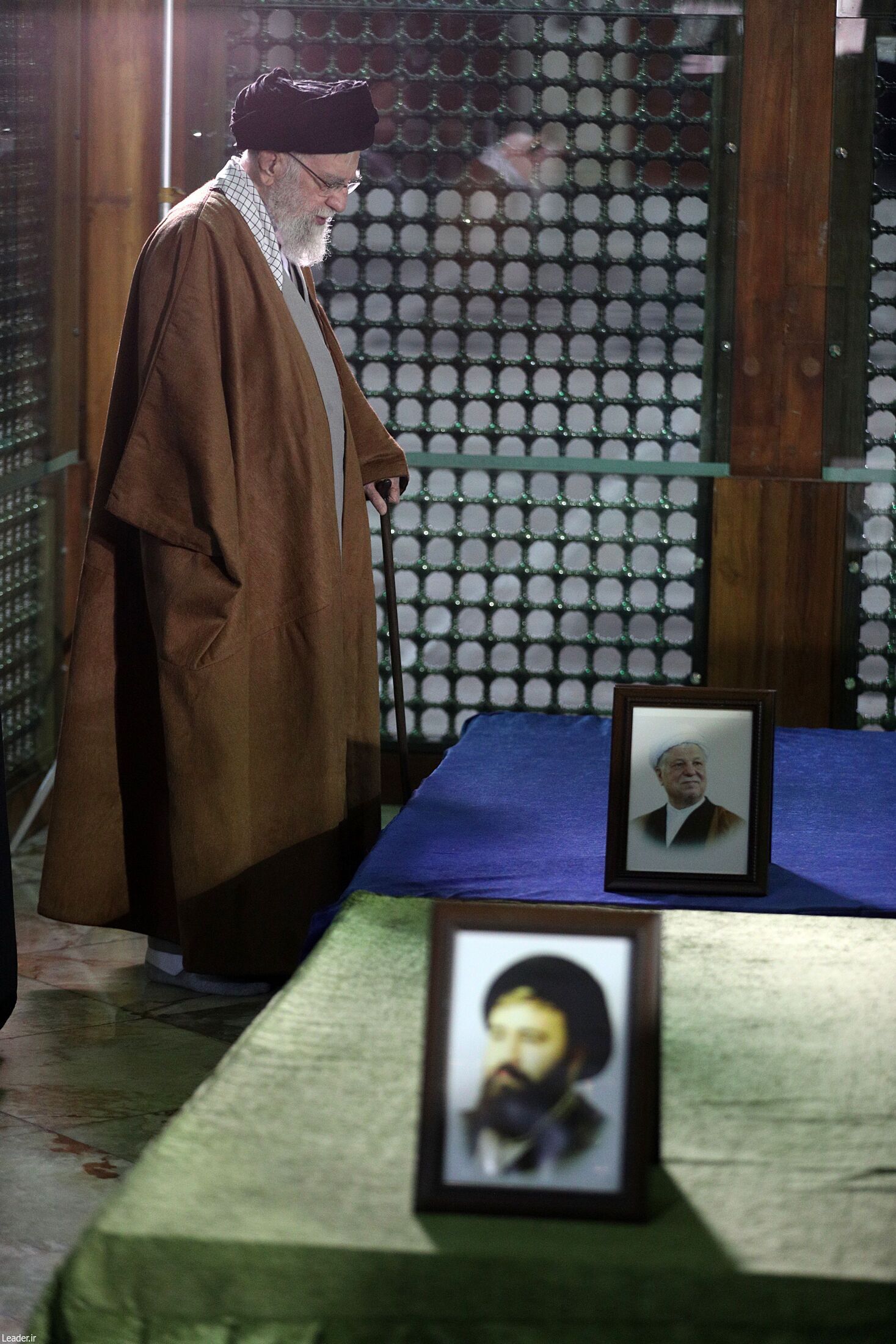حضور امروز انقلاب بر سر مزار هاشمی‌رفسنجانی