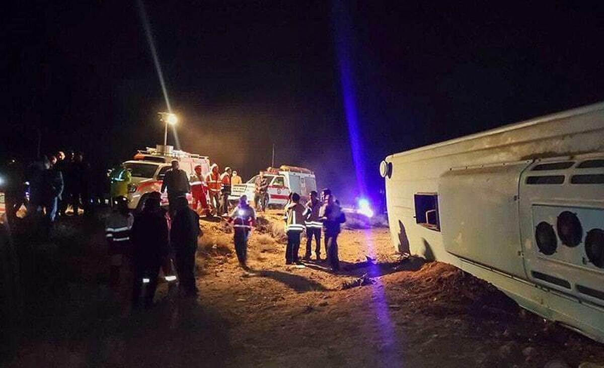 خبر جدید از حادثه اتوبوس دانشآموزان کرمانی + فیلم خبر جدید از حادثه اتوبوس دانشآموزان کرمانی + فیلم