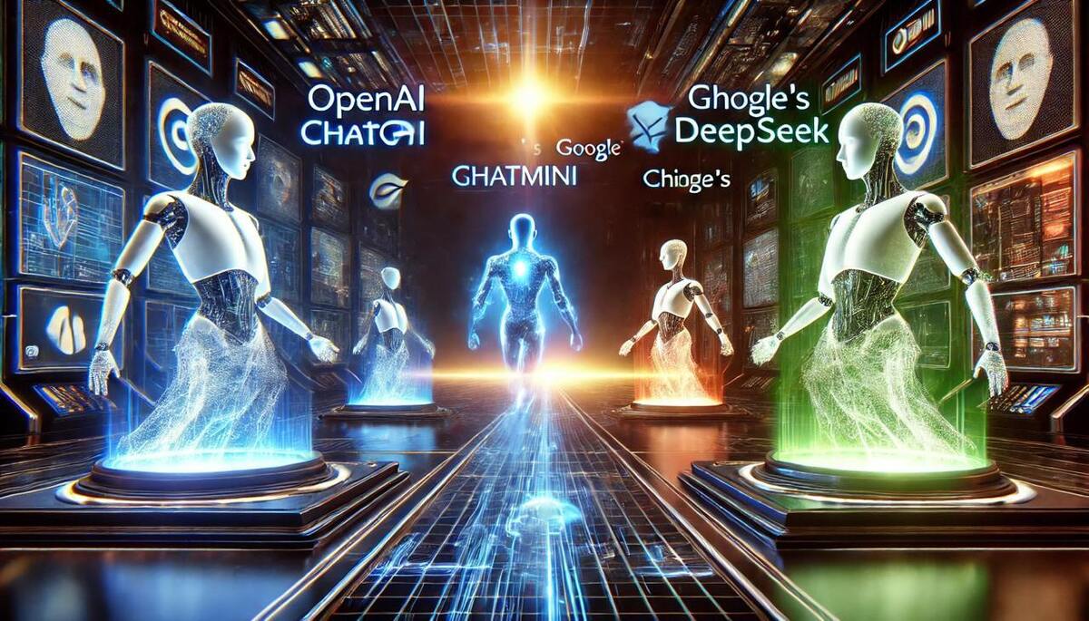 نبرد غول‌های هوش مصنوعی/ مقایسه ChatGPT،Gemini و DeepSeek