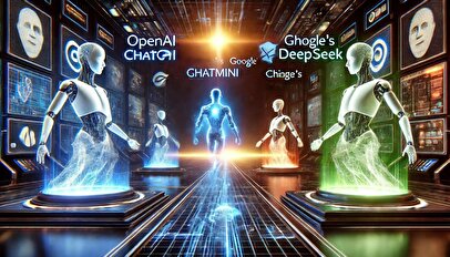 نبرد غول‌های هوش مصنوعی/ مقایسه ChatGPT،Gemini و DeepSeek