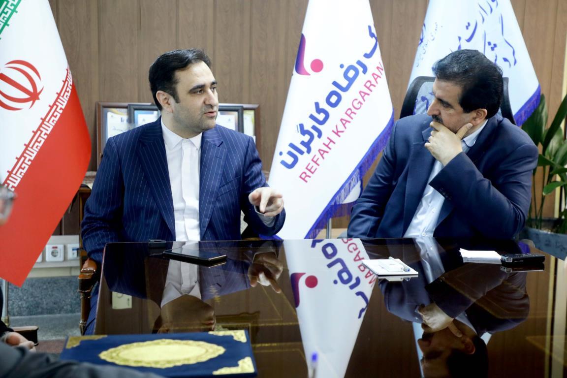 تفاهم نامه همکاری بانک رفاه کارگران و وزارت میراث فرهنگی، صنایع دستی و گردشگری امضا شد