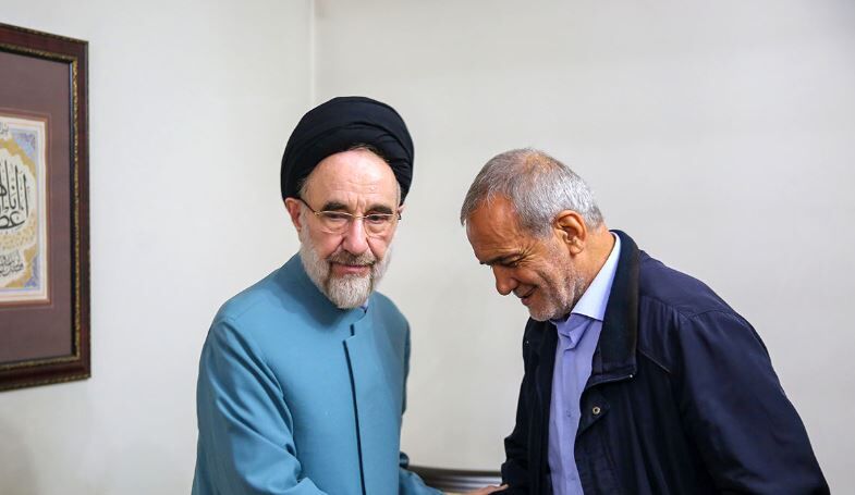 فوری / اولین واکنش خاتمی به اعلام غیررسمی پیروزی پزشکیان