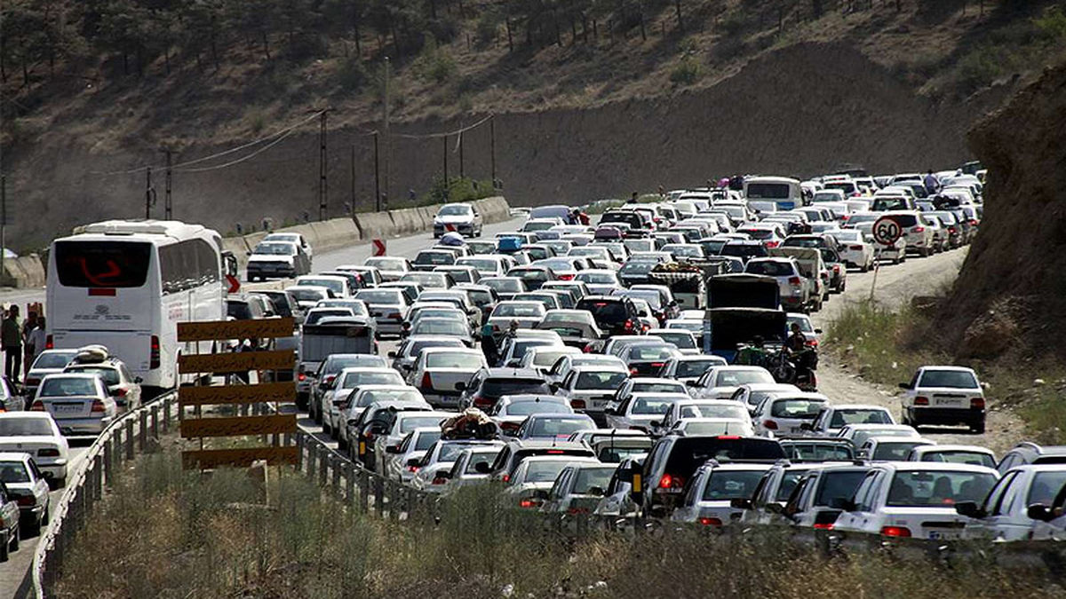 جاده هراز بازگشایی شد