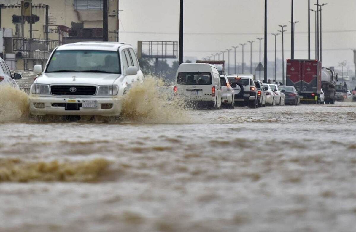 سیل در عربستان قربانی گرفت!