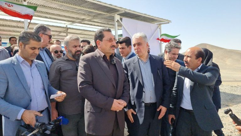 وزیر صمت در اولین سفر استانی خود، از پروژه بزرگ مس جانجا بازدید کرد.