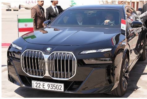 پزشکیان سوار بر بی ام و / پزشکیان سوار کدام مدل از BMW شد؟ + عکس