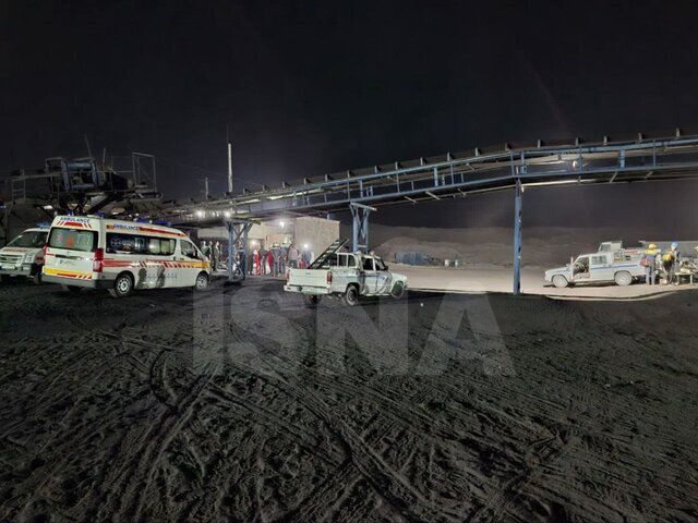 انفجار در معدن معدنجوی طبس / سرنوشت نامشخص ۲۰ کارگر