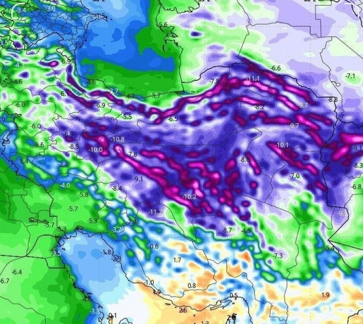 هشدار؛ یخبندان در راه است