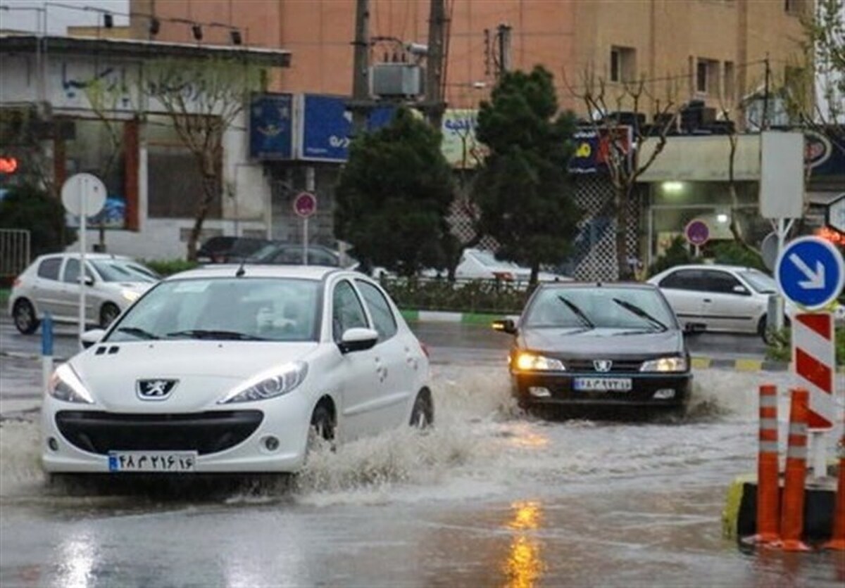 بارش باران و برف در ۱۸ استان