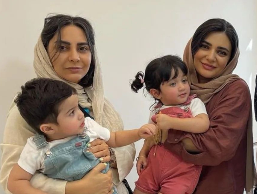 لیندا کیانی مادر شد / عکس دوقلوهای خانم بازیگر لو رفت!