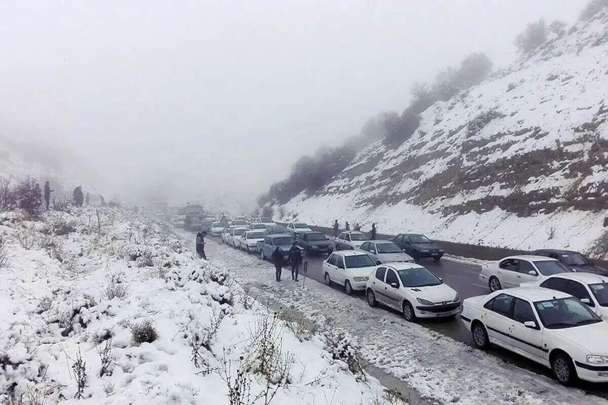 بارش برف و باران شروع شد / هشدار به این استان‌ها