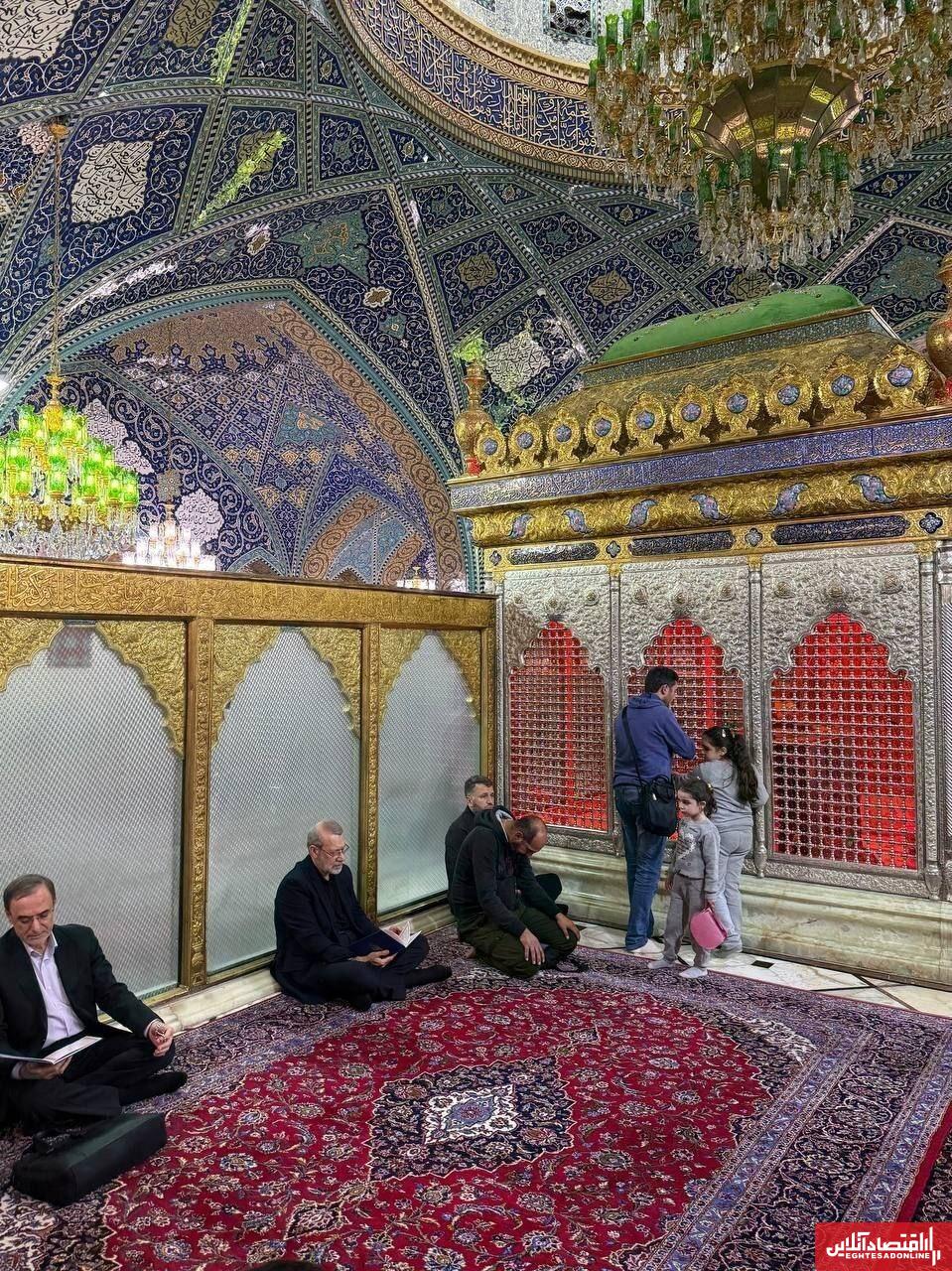 علی لاریجانی کجاست؟ +عکس