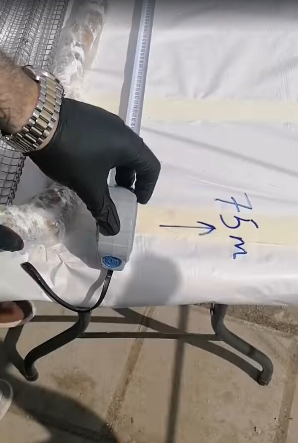 پخت کباب ۷۵ متری + عکس