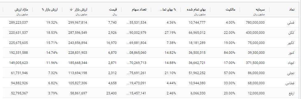 گزارش جامعی از هلدینگ معدنی فلزی