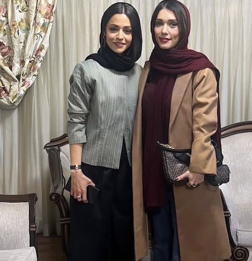 استایل فوق ساده سوگل خلیق در جشن حافظ دوباره خبرساز شد