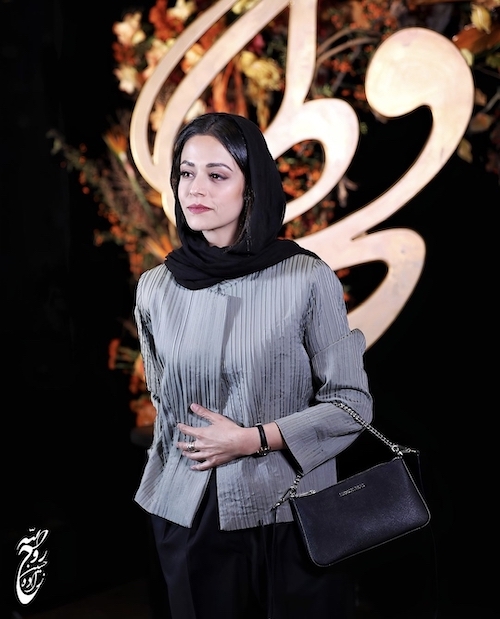 استایل فوق ساده سوگل خلیق در جشن حافظ دوباره خبرساز شد