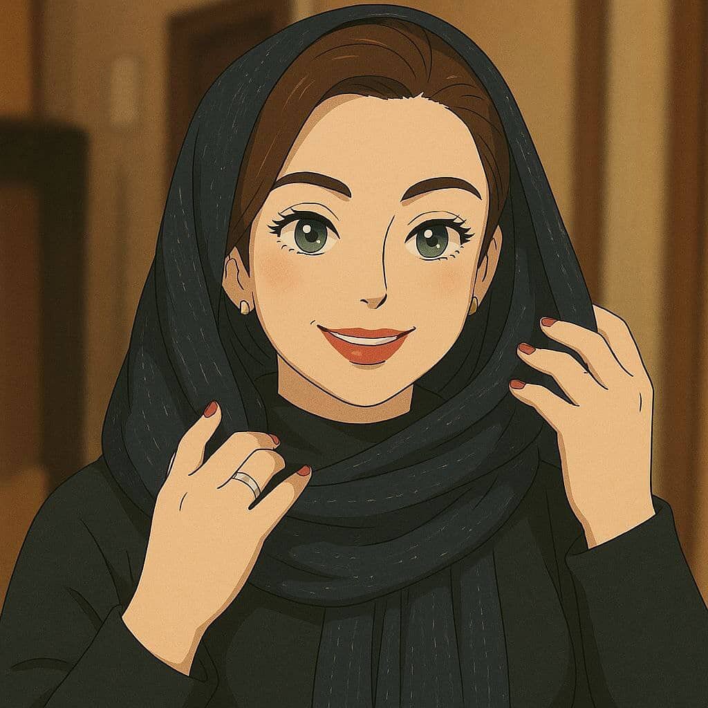 نفیسه روشن هم به چالش انیمه ای اضافه شد