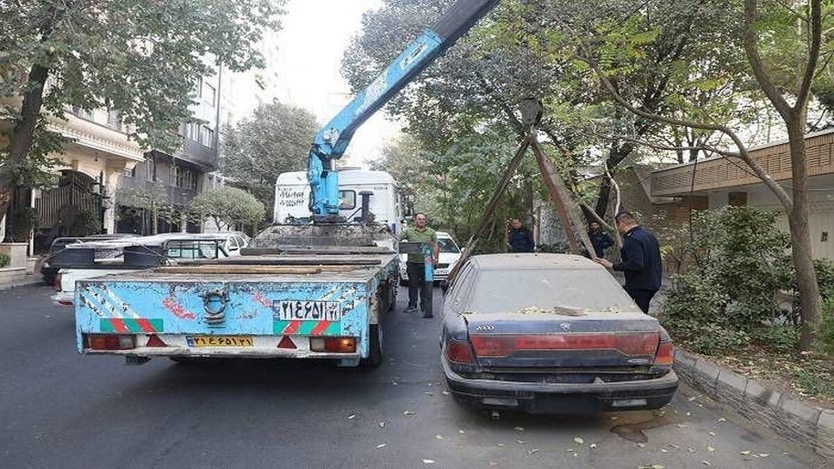 عملیات پلیس برای پاکسازی خیابان‌های تهران