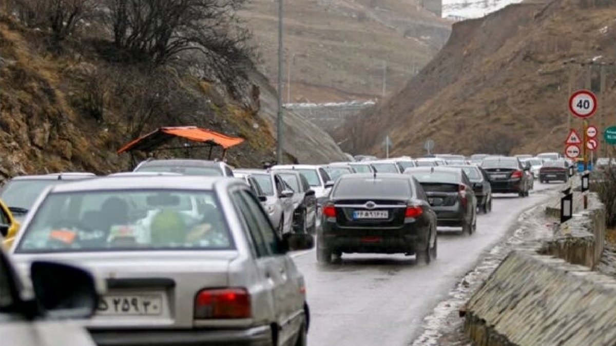 آخرین وضعیت راه‌های کشور/ ترافیک سنگین در چالوس و هراز