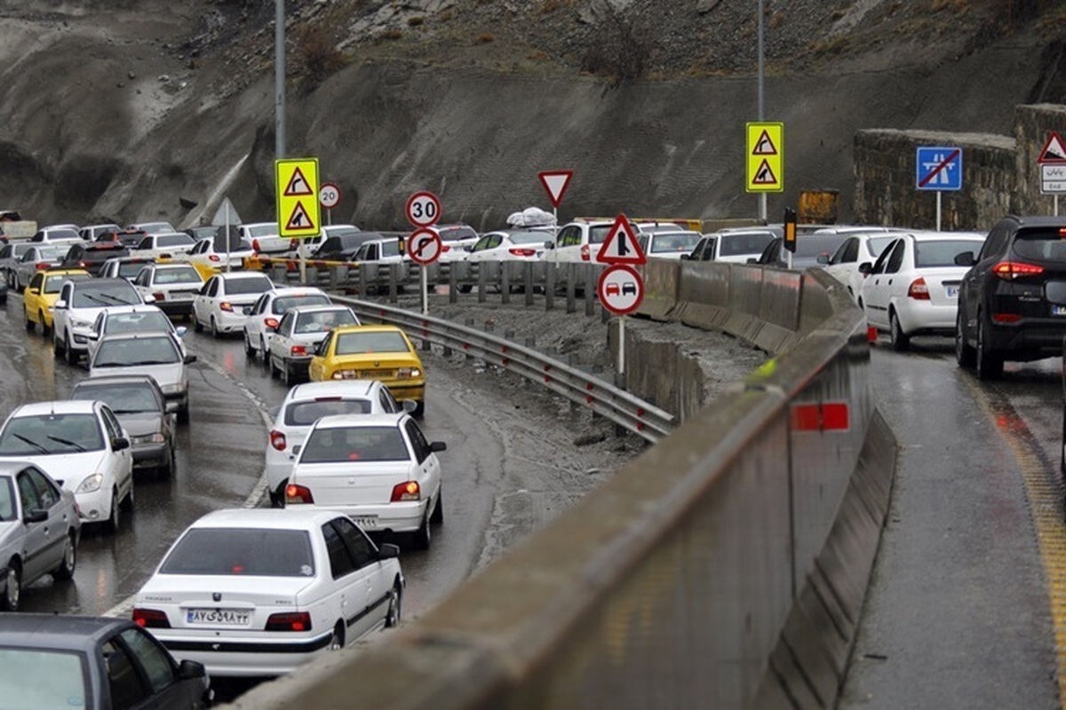 آخرین وضعیت جاده‌های چالوس، هراز و آزادراه پردیس
