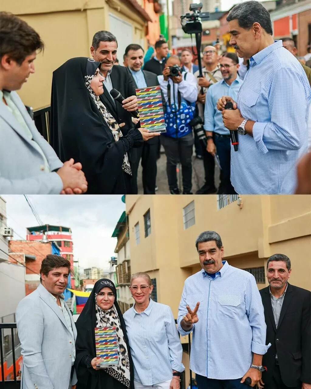 تصاویری از مادورو و سحر امامی که در ساعات اخیر وایرال شد+ عکس