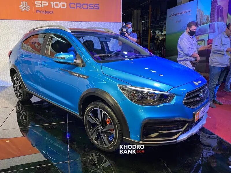 کراساوور تازه سایپا در آستانه ورود به بازار خودرو کراساوور تازه سایپا در آستانه ورود به بازار خودرو