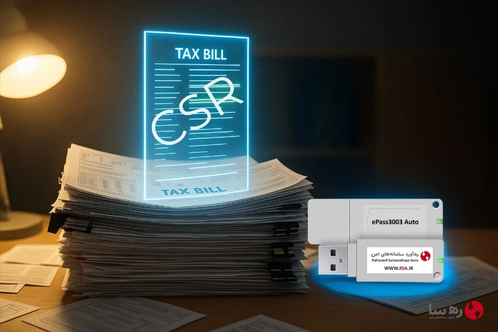 گواهی CSR راهحل نرمافزاری سامانه مودیان مالیاتی گواهی CSR راهحل نرمافزاری سامانه مودیان مالیاتی