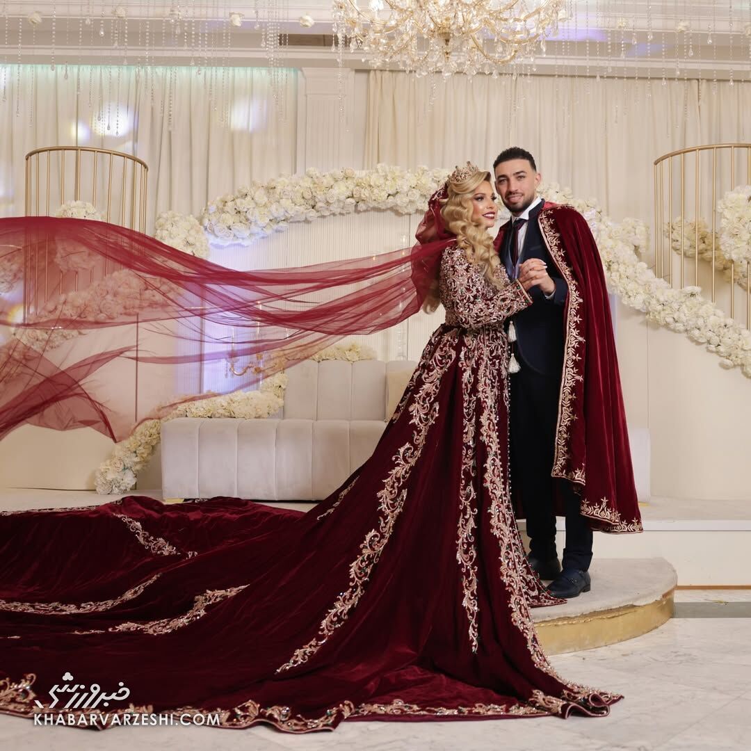 جشن ازدواج لاکچری ستاره استقلال در مادرید جشن ازدواج لاکچری ستاره استقلال در مادرید