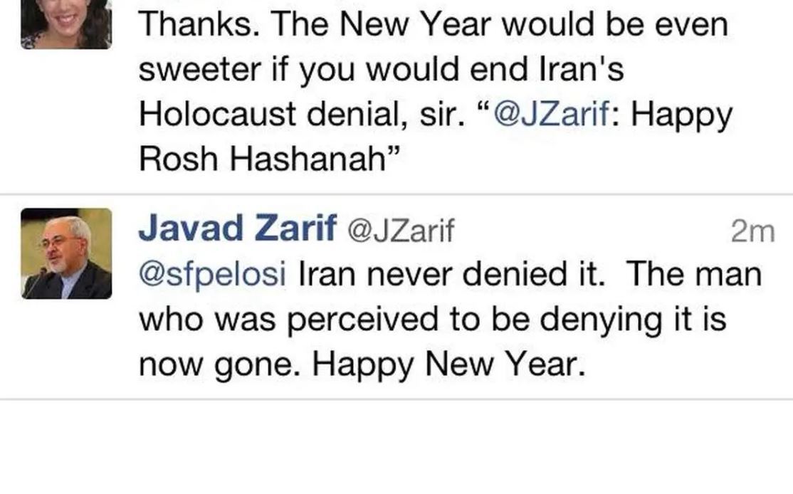 رمزگشایی ظریف از توییت ۱۲ سال پیش خود/ منظورم احمدی‌نژاد بود!