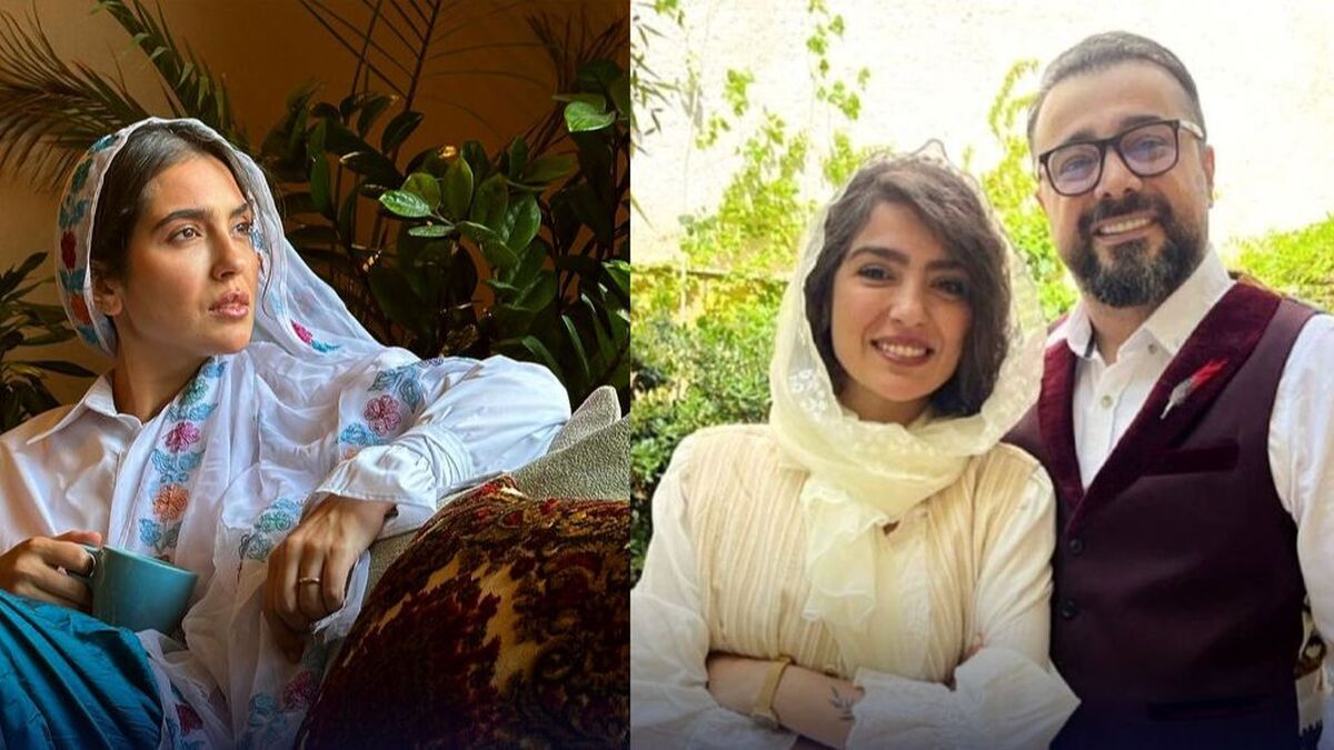 تصویر بامزه از خانواده مونا کرمی در حال گشت و گذار در خیابان+ فیلم