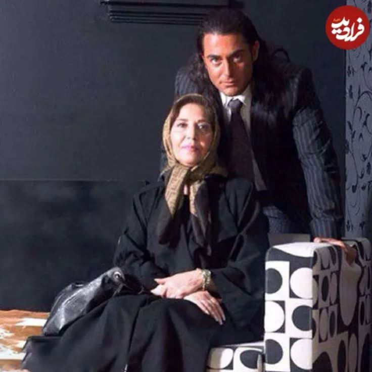 «محمدرضا گلزار» در کنار مادرش در دهه ۸۰ + عکس