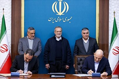 قراردادهای سرمایه‌گذاری شرکت ملی نفت ایران امضا شد