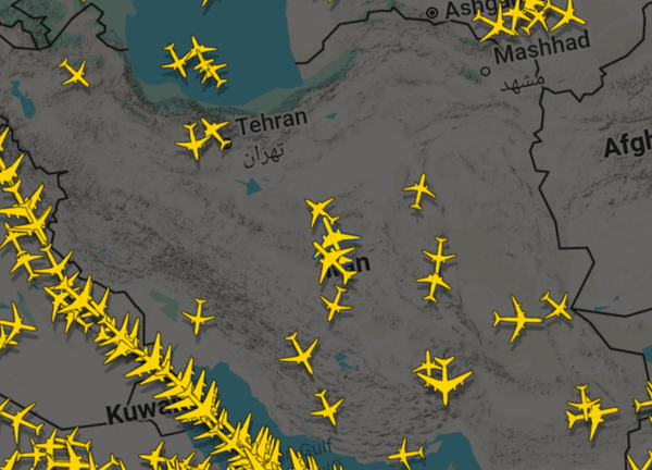 آخریت وضعیت آسمان ایران/ آیا حریم هوایی کشور بسته شده؟ +نقشه آخریت وضعیت آسمان ایران/ آیا حریم هوایی کشور بسته شده؟ +نقشه