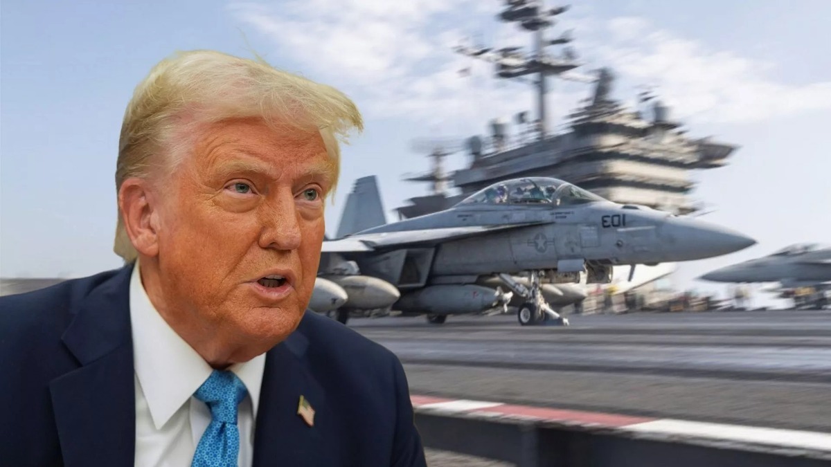 جنگنده‌های آمریکایی به پرواز درآمدند / ترامپ دستور حمله صادر کرد؟