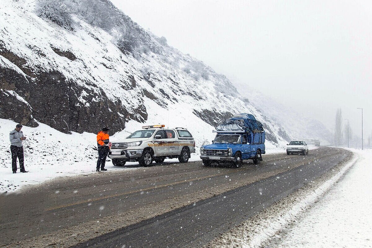 آخرین وضعیت ترافیکی جاده‌ها/ ۲ مسیر مسدود شد