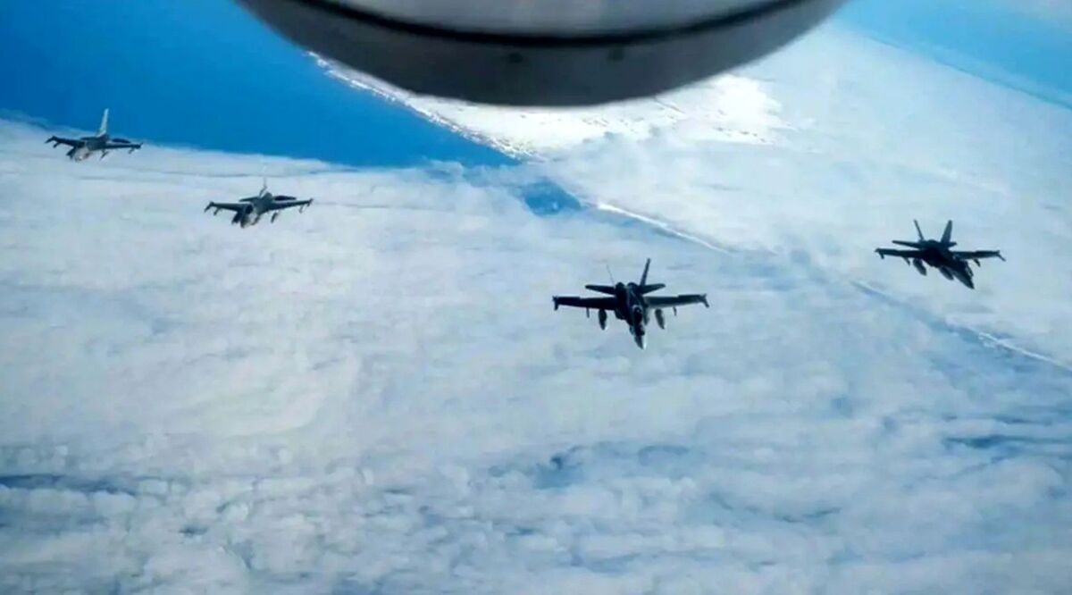 فوری؛ پرواز جنگنده‌های آمریکایی / ترامپ کار خود را کرد!