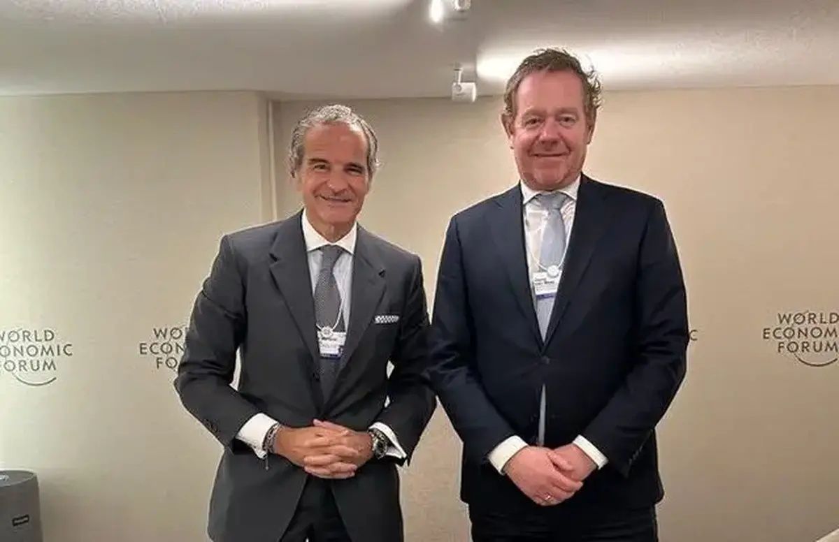 جلسه مهم گروسی درباره ایران در نشست داووس