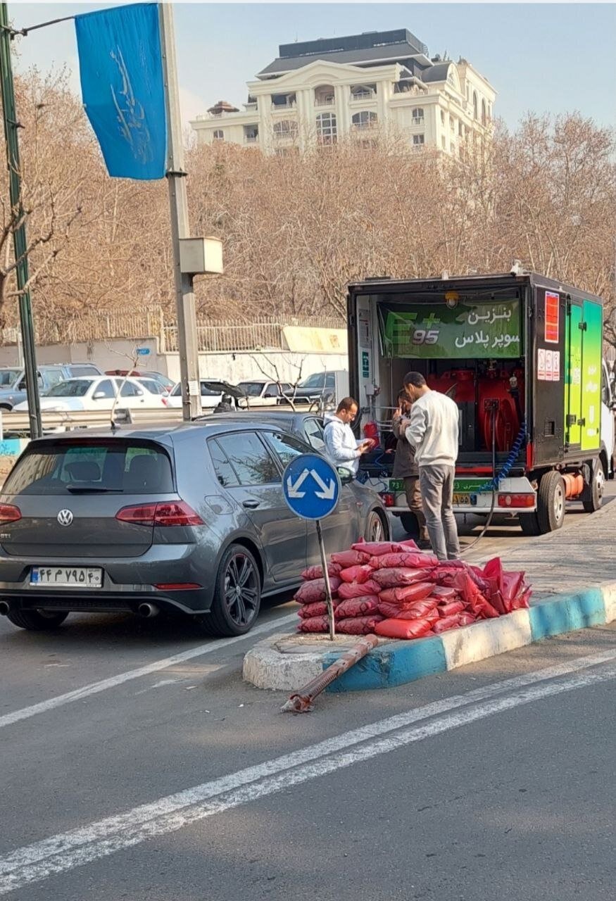 انتشار اولین تصویر از پمپ بنزین‌های سیار جدید در تهران