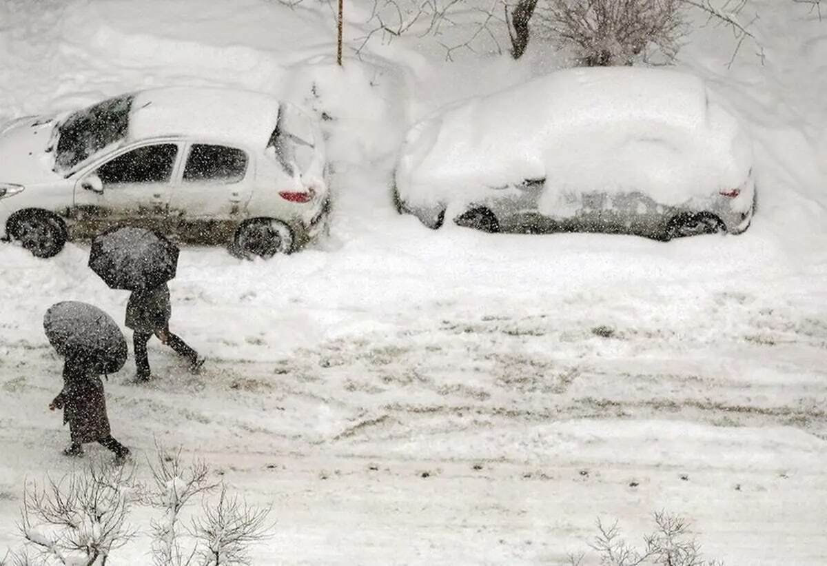 زمان دقیق بارش برف ۶۵ سانتی متری در تهران اعلام شد / پیش‌بینی آب و هوای تهران طی ۵ روز آینده + نقشه هواشناسی