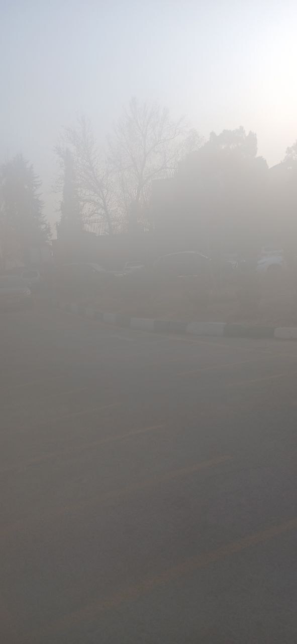 تصاویر آخرالزمانی از آلودگی هوا در منطقه ۱۲ تهران