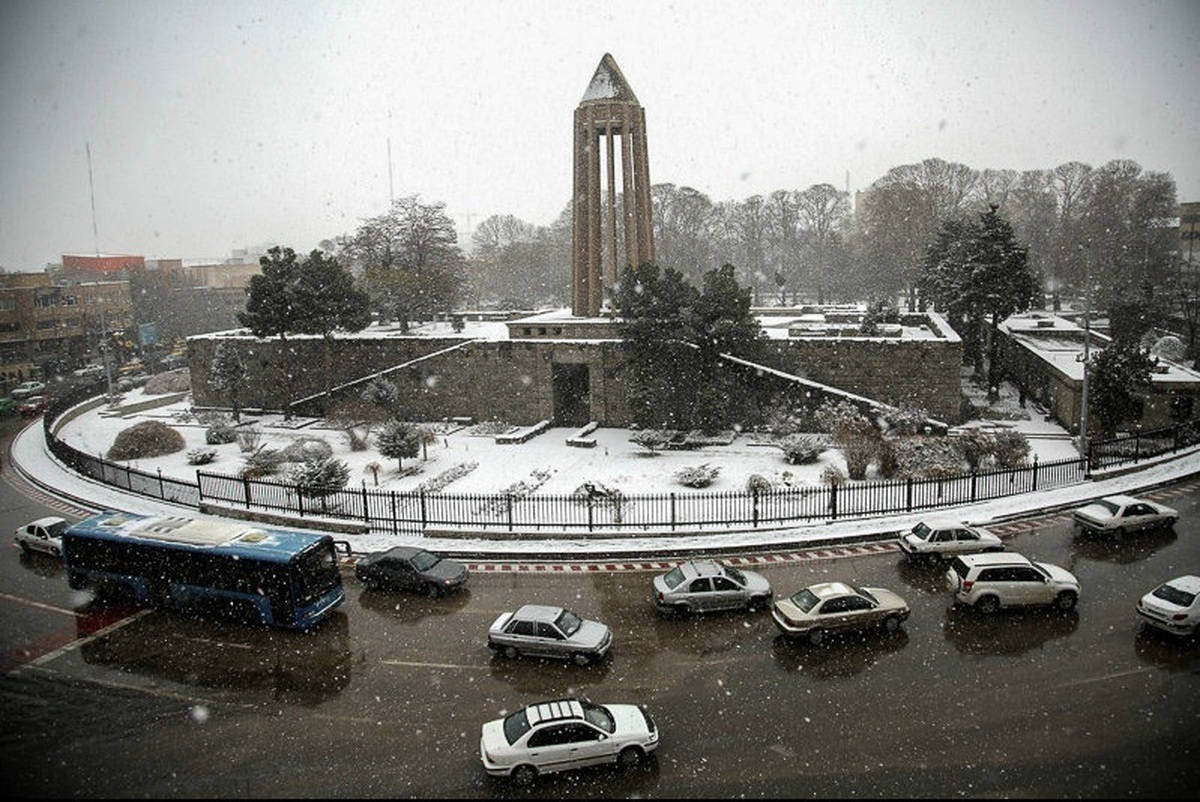 هواشناسی همدان ۶ دی ۱۴۰۴ / هشدار کولاک برف و یخبندان صادر شد