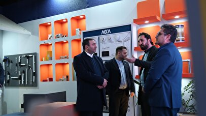 بازدید مدیران ثمسکن از نمایشگاه خانه نوآوری و فناوری ایران