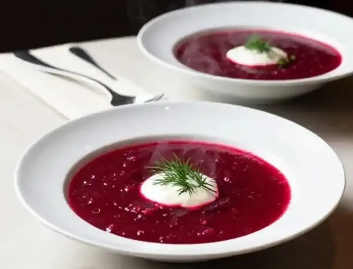 طرز تهیه سوپ چغندر با رنگی وسوسه‌انگیز و طعمی فراموش‌نشدنی