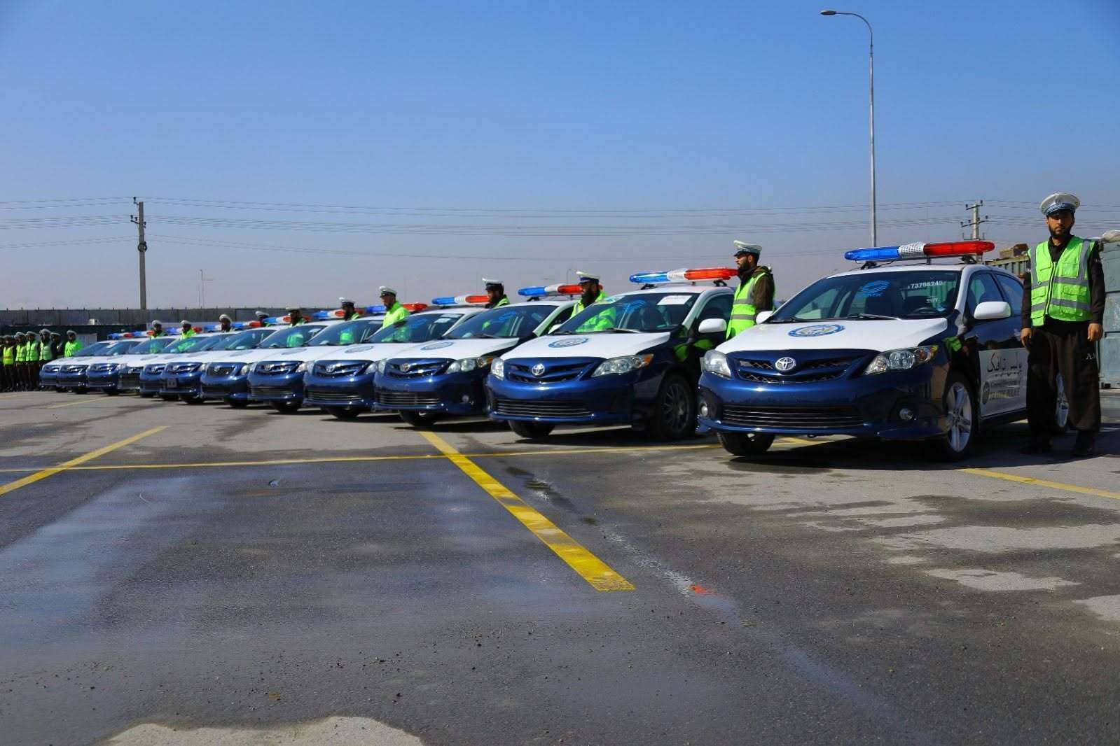 خودرو جدید پلیس افغانستان غوغا کرد+ عکس