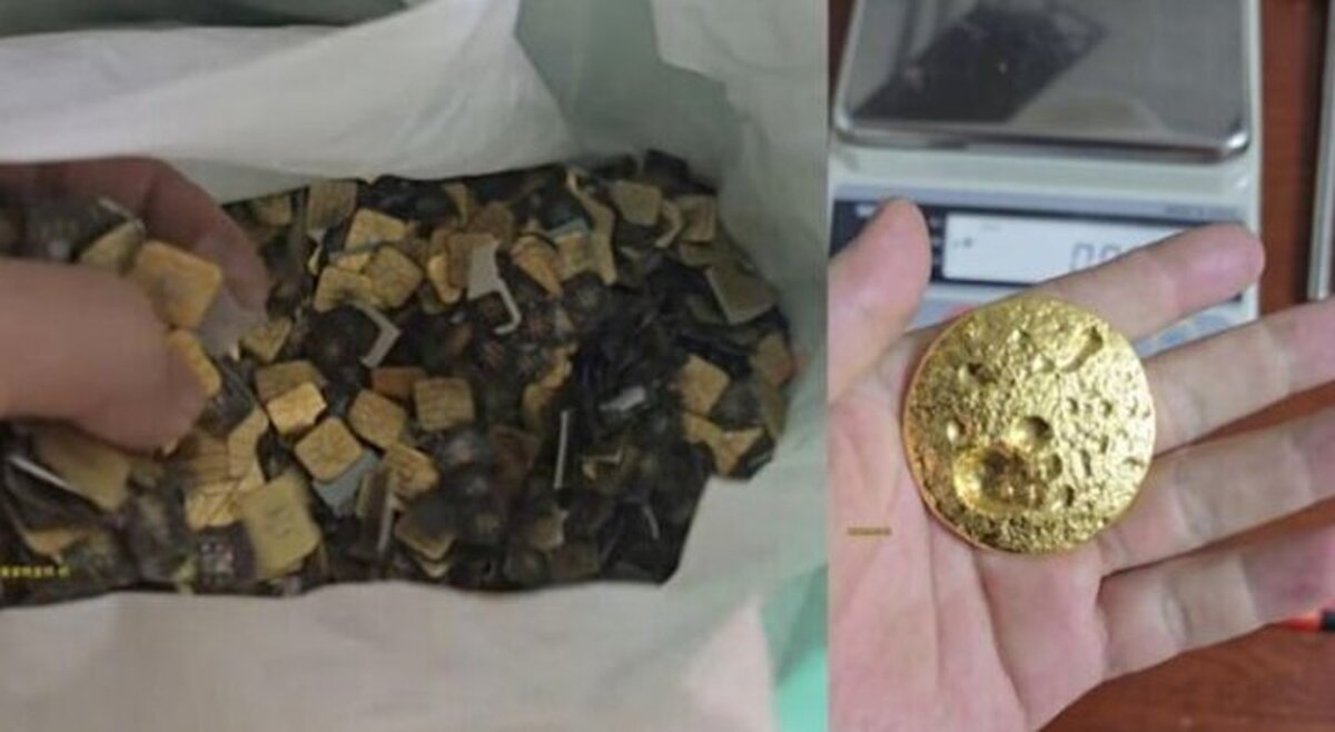 استخراج طلا از وسایل بازیافتی الکترونیکی/ یک شغل پرسود با افزایش قیمت طلا