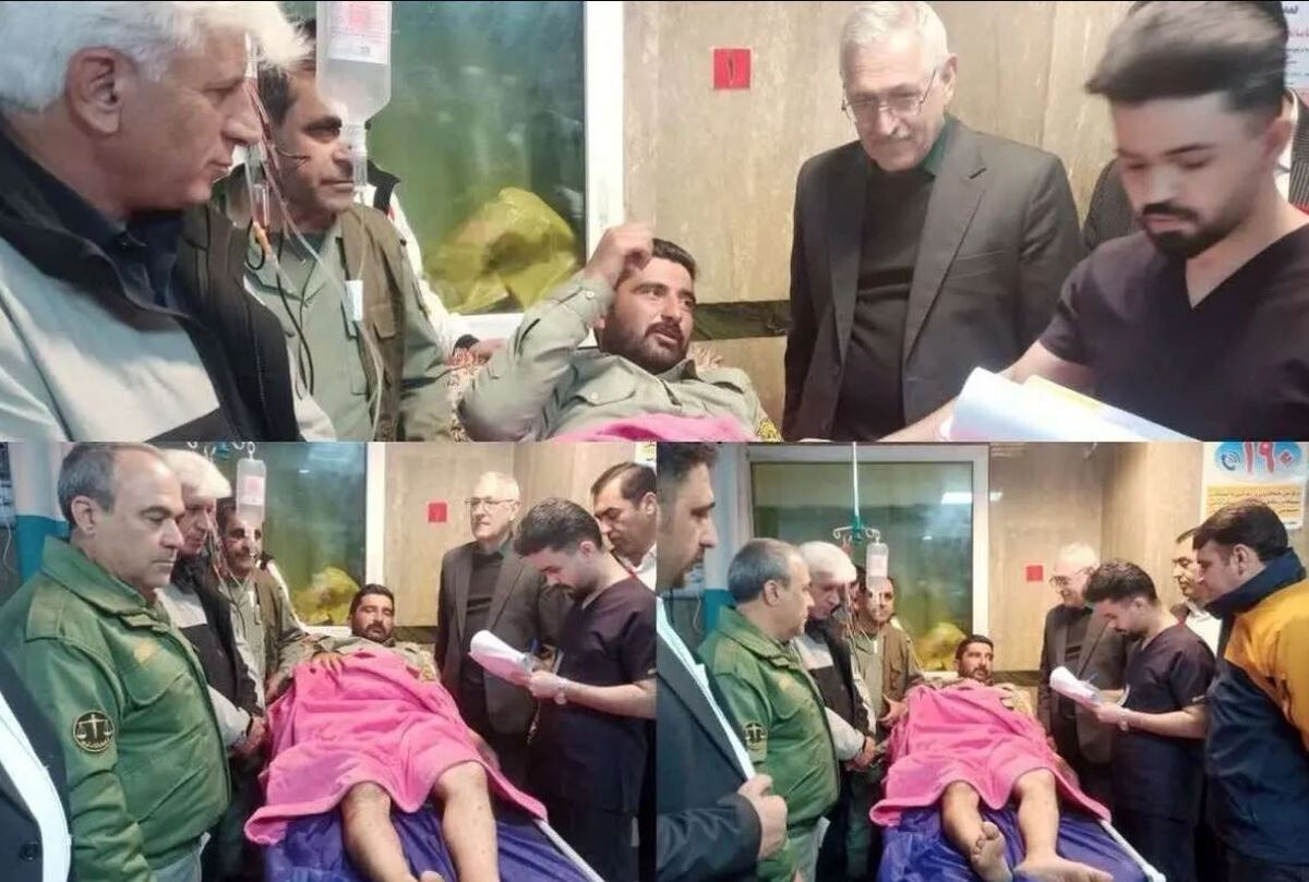 شلیک سه مرد مسلح به یک مامور یگان حفاظت محیط زیست + تصاویر