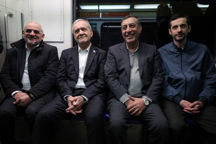 وضعیت عجیب پزشکیان و قائم‌پناه پس از راهپیمایی ۲۲ بهمن + عکس