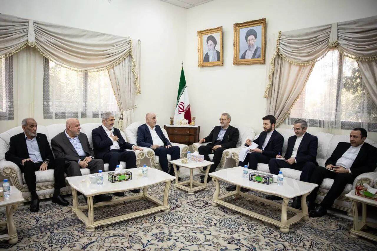 فوری/ دیدار مهم لاریجانی در دوحه آغاز شد