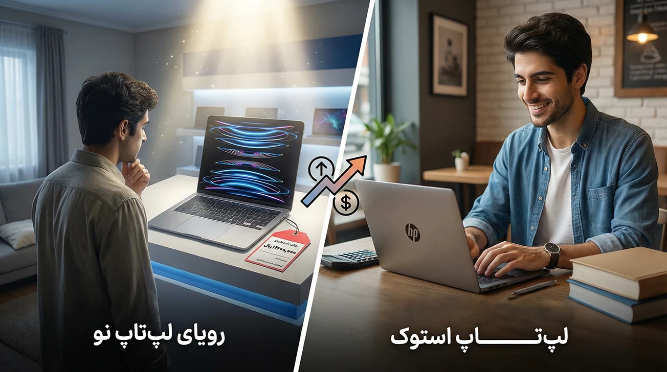 لپ تاپ استوک یا نو