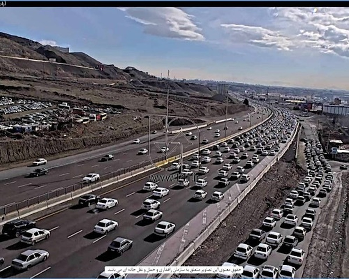 آخرین وضعیت راه‌های کشور/ ترافیک در برخی از محورهای منتهی به تهران